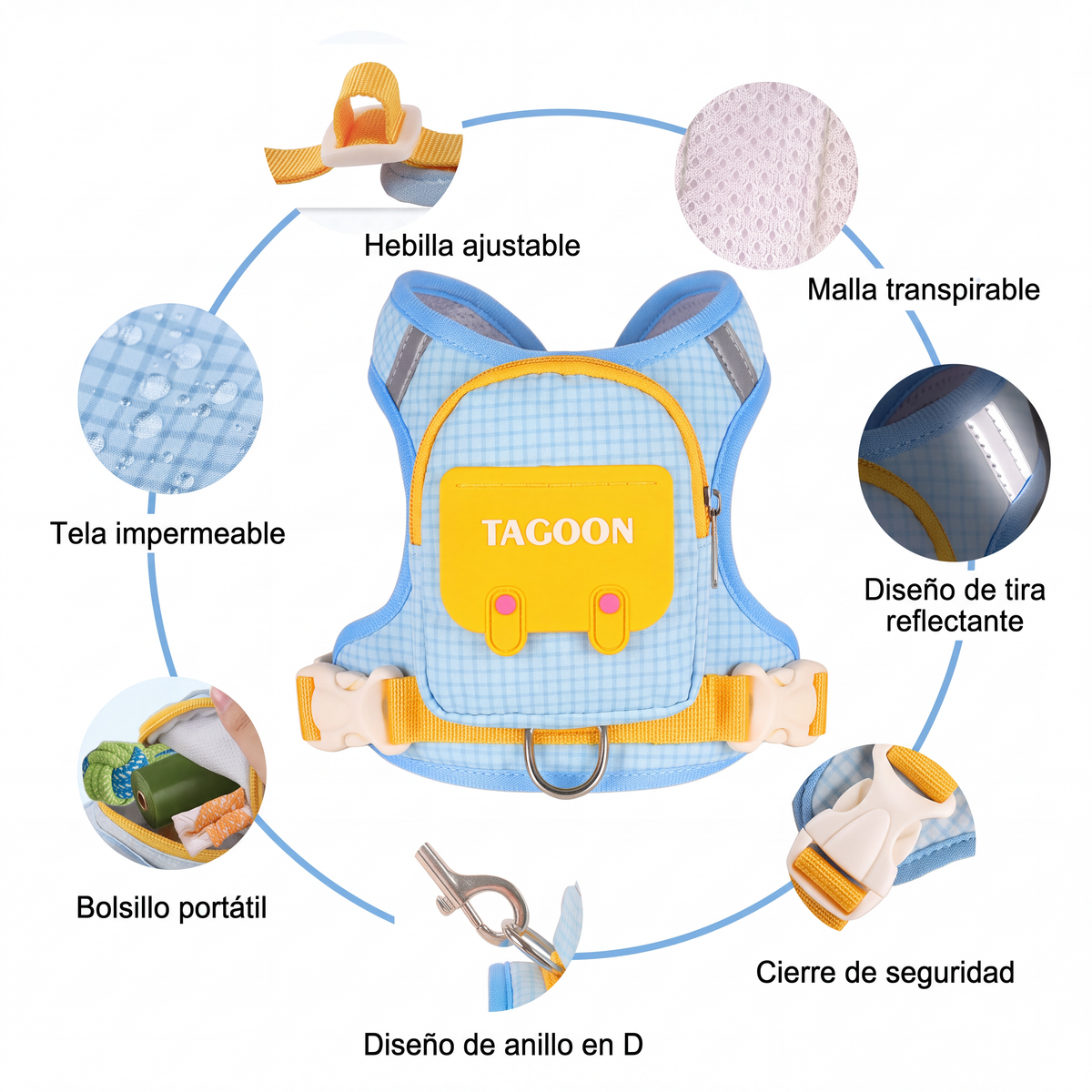 Arnés-Mochila para perros